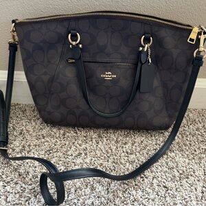 Coach Prairie Satchel in signature canvas